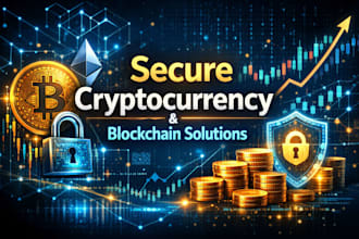 develop secure cryptocurrency solutions for trading, wallets and blockchain apps
