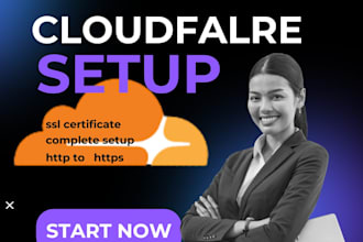 setup cloudflare and fix errors and ssl