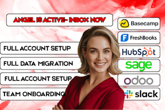 install espo crm odoo crm hubspot slack freshbooks basecamp automation