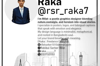 design a professional personal branding poster
