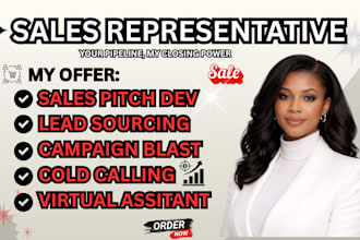 be sales closer sales representative cold caller b2b lead generation in tech