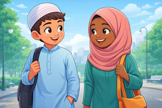 design islamic children, engaging prophet stories illustrations for muslim kids