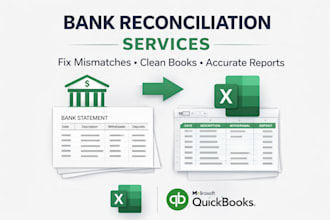 do bank reconciliation and fix mismatches accurately