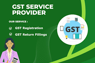 income tax filing , gst return filing