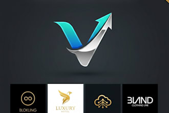 créerai un logo unique, professionnel et mémorable pour votre marque