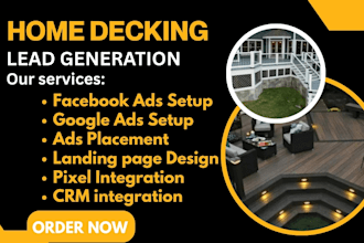 generate home decking deck builders home improvement home renovation leads