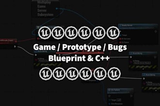 create or fix unreal engine 4 5 game development blueprint system prototype bugs