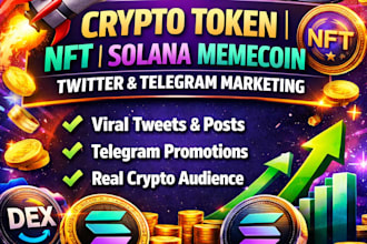 promote your solana memecoin presale on twitter telegram