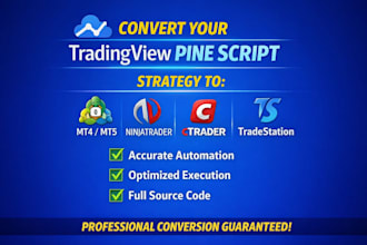 convert tradingview pine script strategies to mt4, mt5, ninjatrader, and ctrader