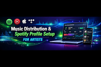 music distribution and spotify profile setup for artists
