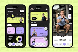 build workout fitness app gym exercise app using flutter