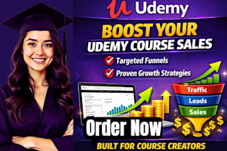 udemy online course promotion, udemy with facebook ads to boost real enrollments