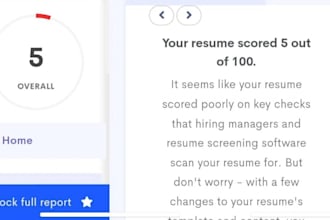 an ats optimized data science, data analyst, ai and tech resume