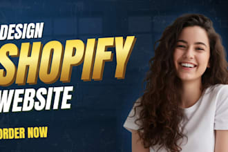 create shopify store, build shopify website design, shopify dropshipping