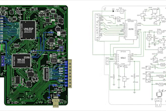 design high quality multilayer pcb layouts, schematics