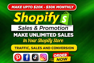 increase etsy sales and shopify marketing ecommerce marketing and facebook ads