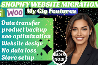 convert or migrate wix to shopify wordpress to shopify woocommerce to shopify