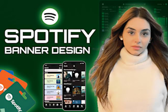 spotify music banner design for artists
