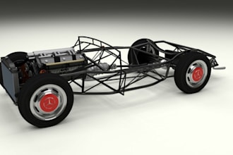 design custom 3d cad model,3d sport car chassis,engine,3d vehicle part,3d print