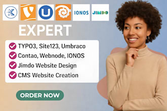 build typo3 site123 umbraco contao webnode ionos jimdo website funnelish