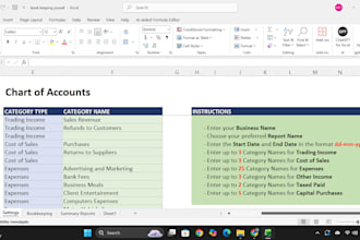design excel for business bookkeeping stock management