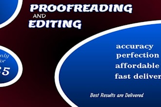 proofread academic documents in multiple languages to academic standards