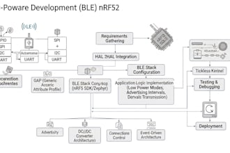 design low power ble firmware for nrf52 wearable devices