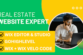 do wix real estate website for real estate agents with dynamic property listing