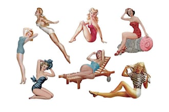 create pinup girls and cartoon illustration