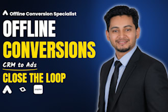 setup google ads offline conversion tracking via ghl, crm, zapier