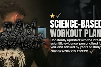 create you custom workout plans