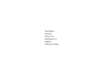 translate from french into romanian accurately