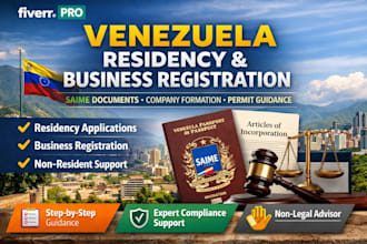 help your venezuela residency and company setup for non residents saime permits