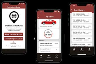 develop geolocation app, navigation app, gps tracking , car tracking ap