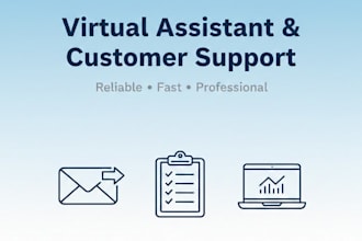 reliable virtual assitant and customer support services