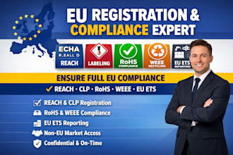do eu registration echa compliance,clp,rohs,weee, and eu ets reporting