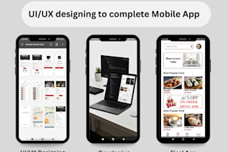 design and develop a clean UI UX flutter app for startups