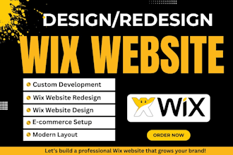 wix website design wix studio redesign wix website design bespoke wix redesign