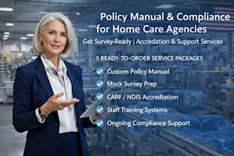 craft your home care agency policy,and procedure manual,survey ready, carf, stat