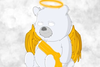 create custom hand drawn nft art or pfp characters