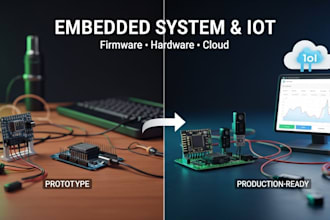design and develop embedded systems and iot solutions