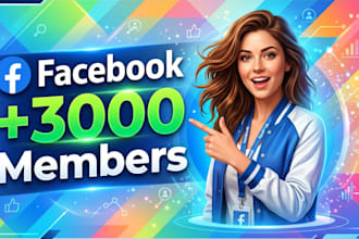 instantly gain 3000 facebook followers professionally