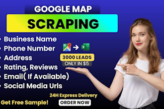 do google maps lead generation and business data scraping