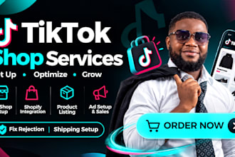setup tik tok shop, tik tok affiliate and tiktok shop ads