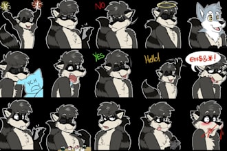 draw furry telegram stickers animated nsfw furry stickers discord stickers gif