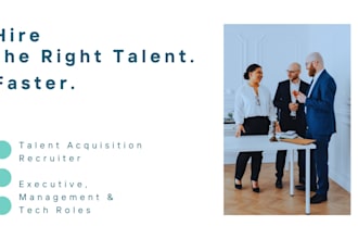 find the best fit talent for the required roles
