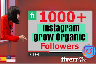 get 1000 organic instagram followers