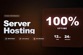 host and manage your private high performance game server