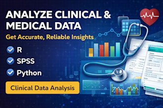 analyze clinical and medical data using r, spss, and python