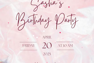 design custom invitations for any occasion